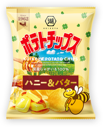 湖池屋ポテトチップス ハニー＆バター